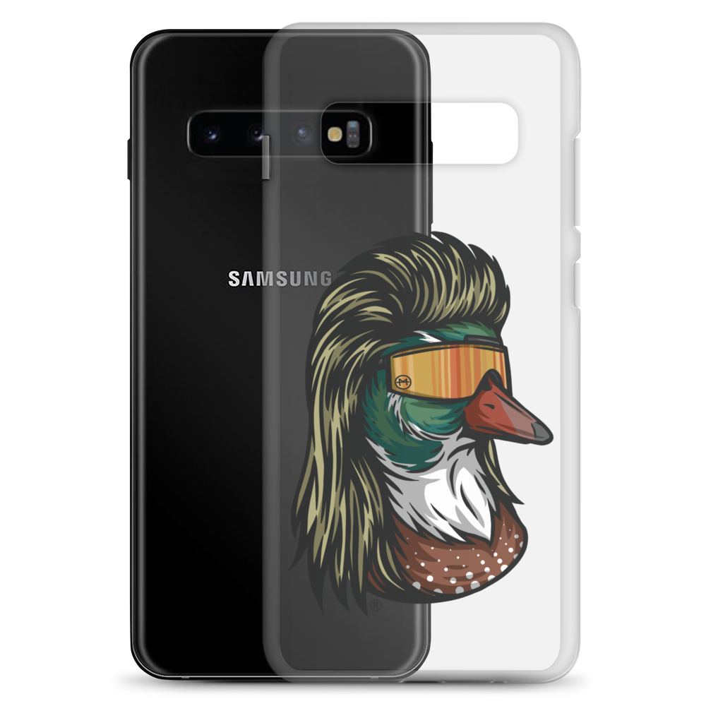 Duck Mullet Samsung Case - Clear
