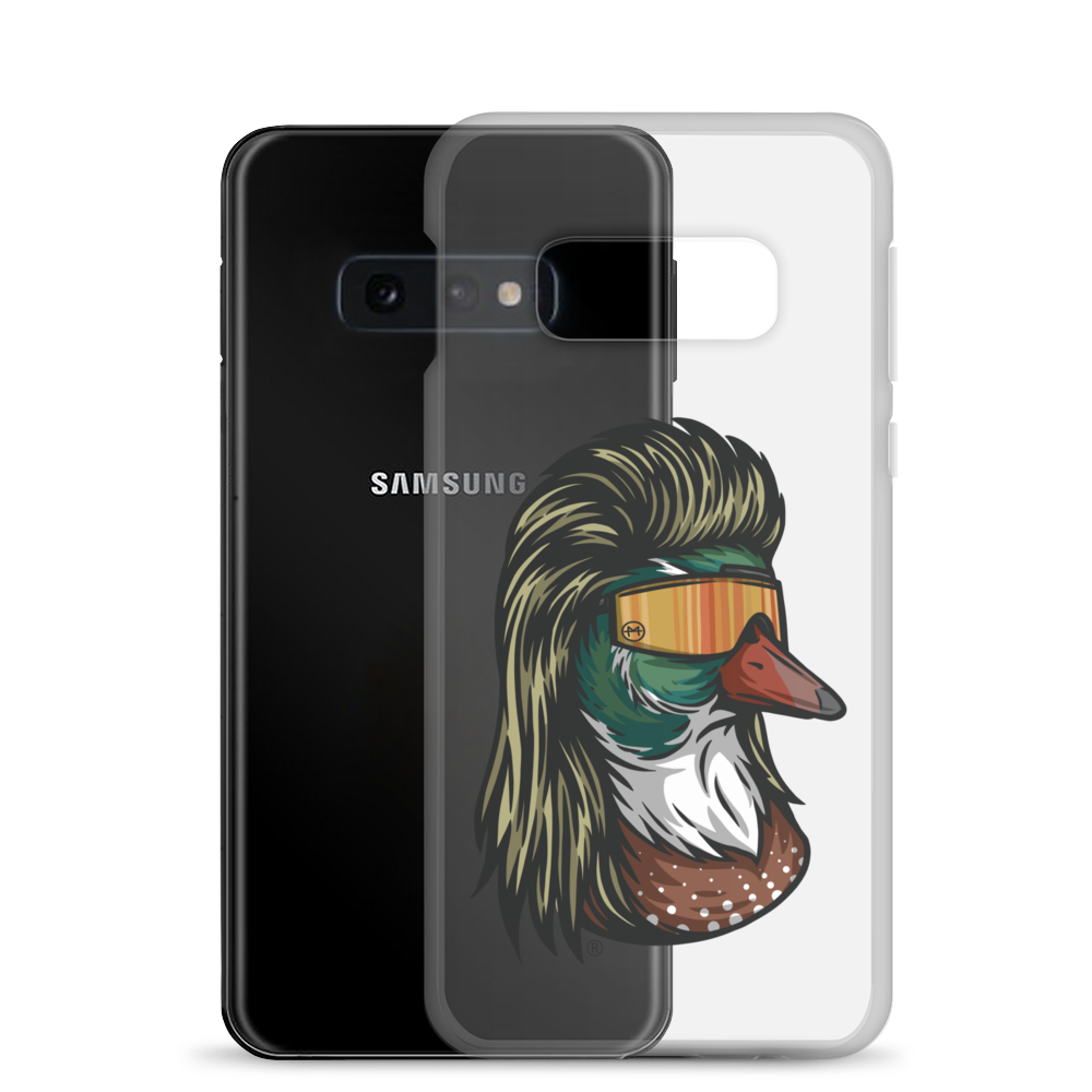 Duck Mullet Samsung Case - Clear
