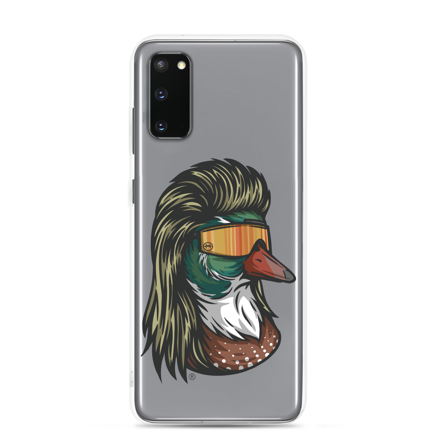 Duck Mullet Samsung Case - Clear