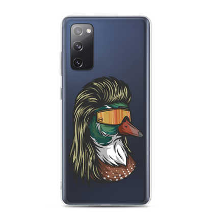 Duck Mullet Samsung Case - Clear