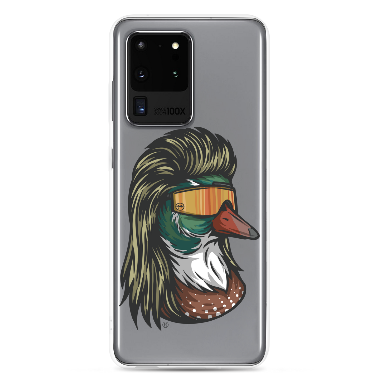 Duck Mullet Samsung Case - Clear