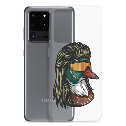 Duck Mullet Samsung Case - Clear