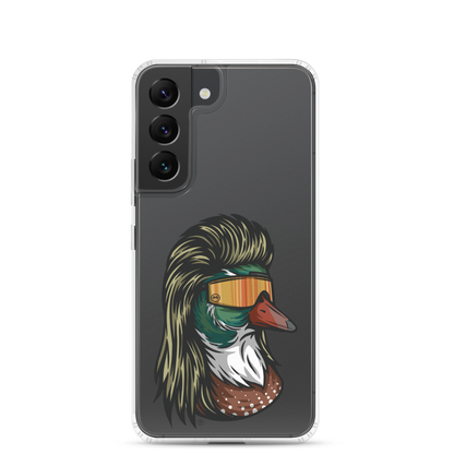 Duck Mullet Samsung Case - Clear