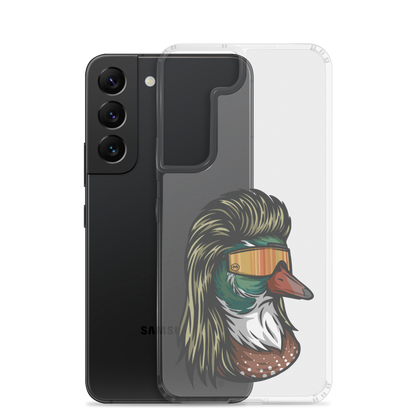 Duck Mullet Samsung Case - Clear
