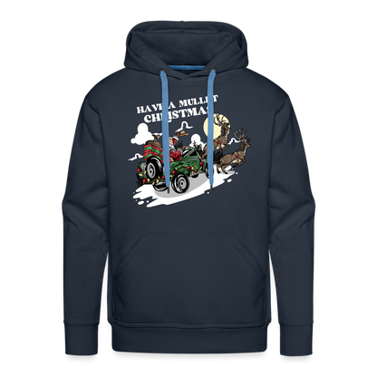 Have a Mullet Christmas Premium Hoodie - navy