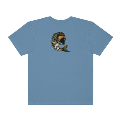 Bass Mullet on Back Side, MKH Brand on Front Side - Comfort Colors Premium Shirt