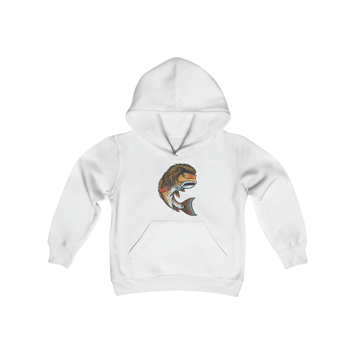 Redfish Mullet Youth Hoodie