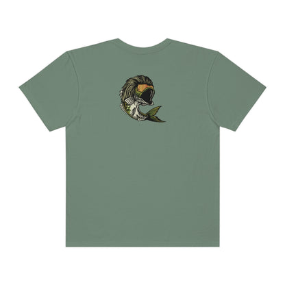 Bass Mullet on Back Side, MKH Brand on Front Side - Comfort Colors Premium Shirt