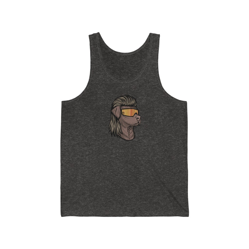 Chocolate Lab Mullet Tank