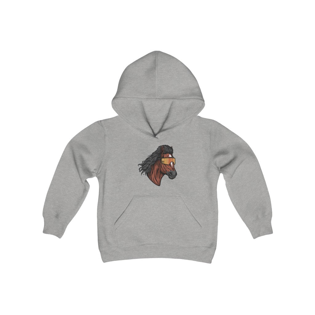Horse Mullet Youth Hoodie