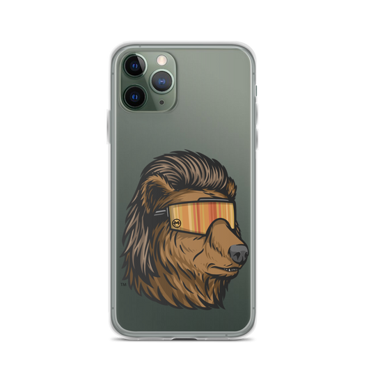 Bear Mullet iPhone Case - Clear