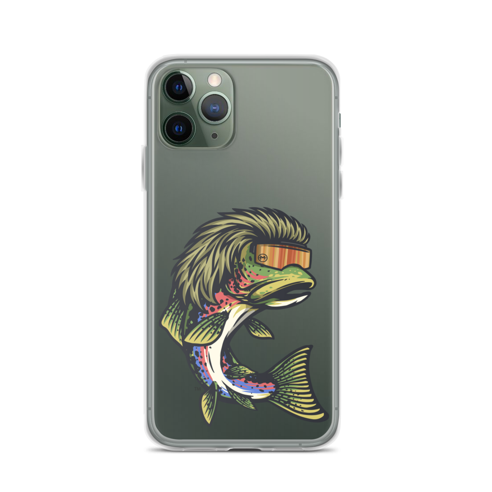 Trout Mullet iPhone Case - Clear