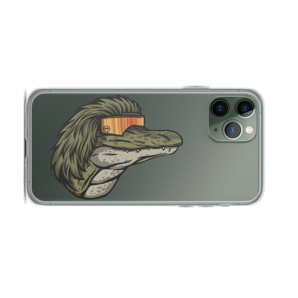 Gator Mullet iPhone Case - Clear