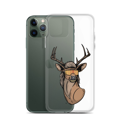 Deer Mullet 2.0 iPhone Case - Clear