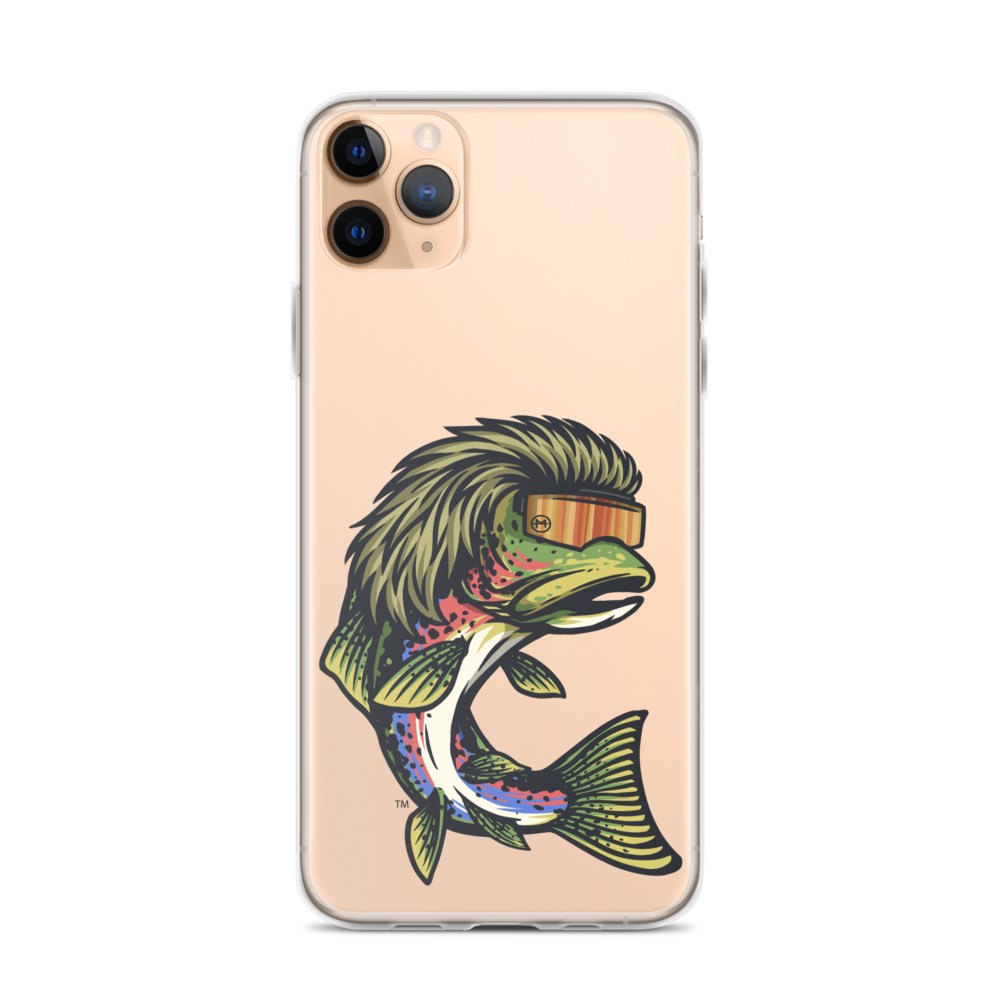 Trout Mullet iPhone Case - Clear