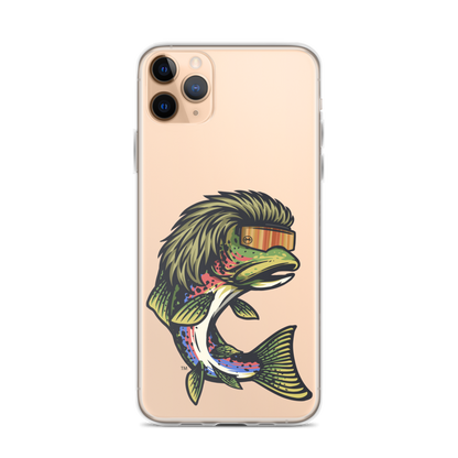 Trout Mullet iPhone Case - Clear