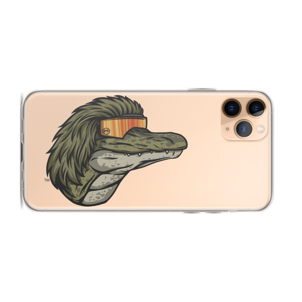Gator Mullet iPhone Case - Clear