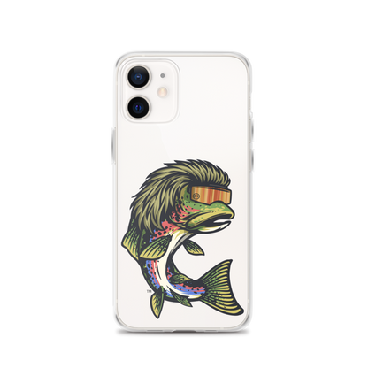 Trout Mullet iPhone Case - Clear