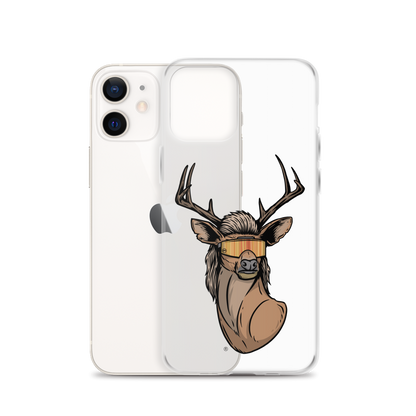 Deer Mullet 2.0 iPhone Case - Clear