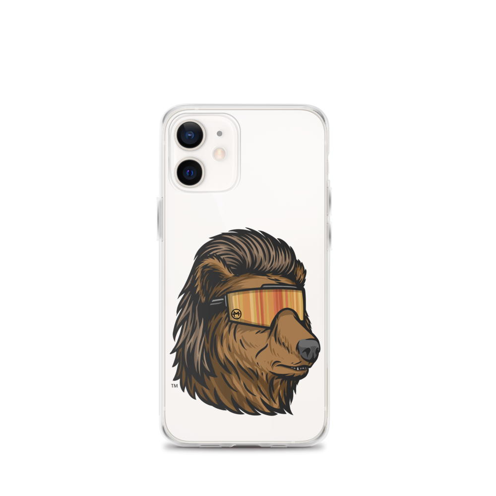 Bear Mullet iPhone Case - Clear