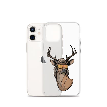 Deer Mullet 2.0 iPhone Case - Clear