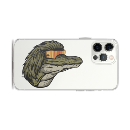Gator Mullet iPhone Case - Clear