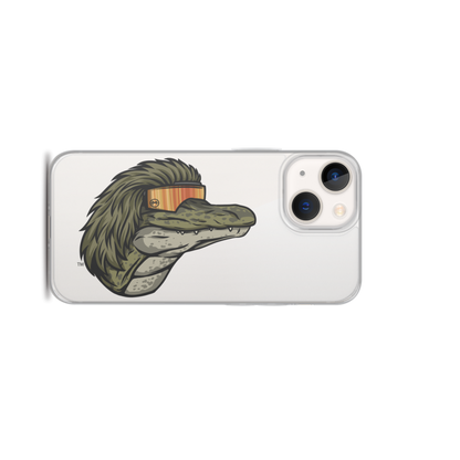 Gator Mullet iPhone Case - Clear