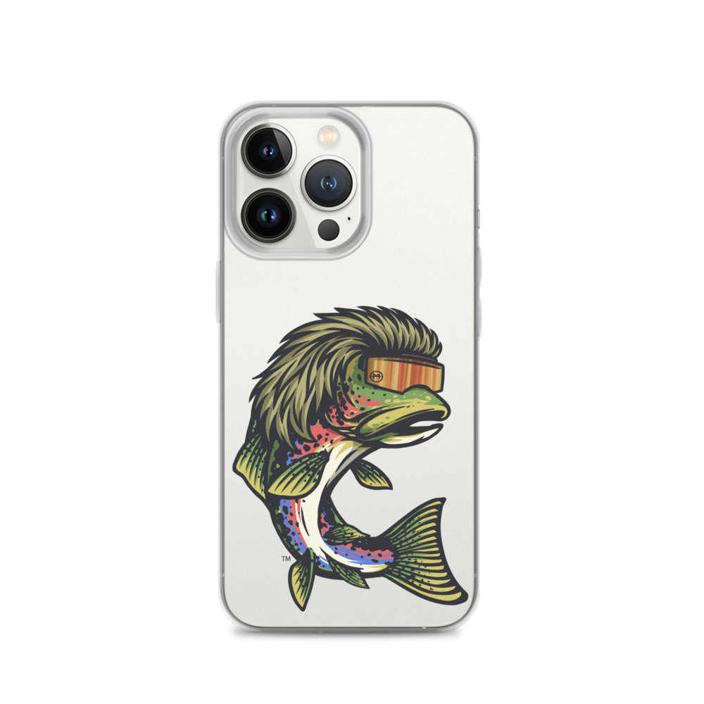 Trout Mullet iPhone Case - Clear