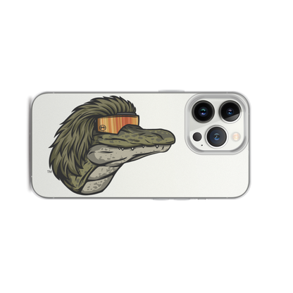 Gator Mullet iPhone Case - Clear