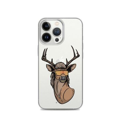 Deer Mullet 2.0 iPhone Case - Clear