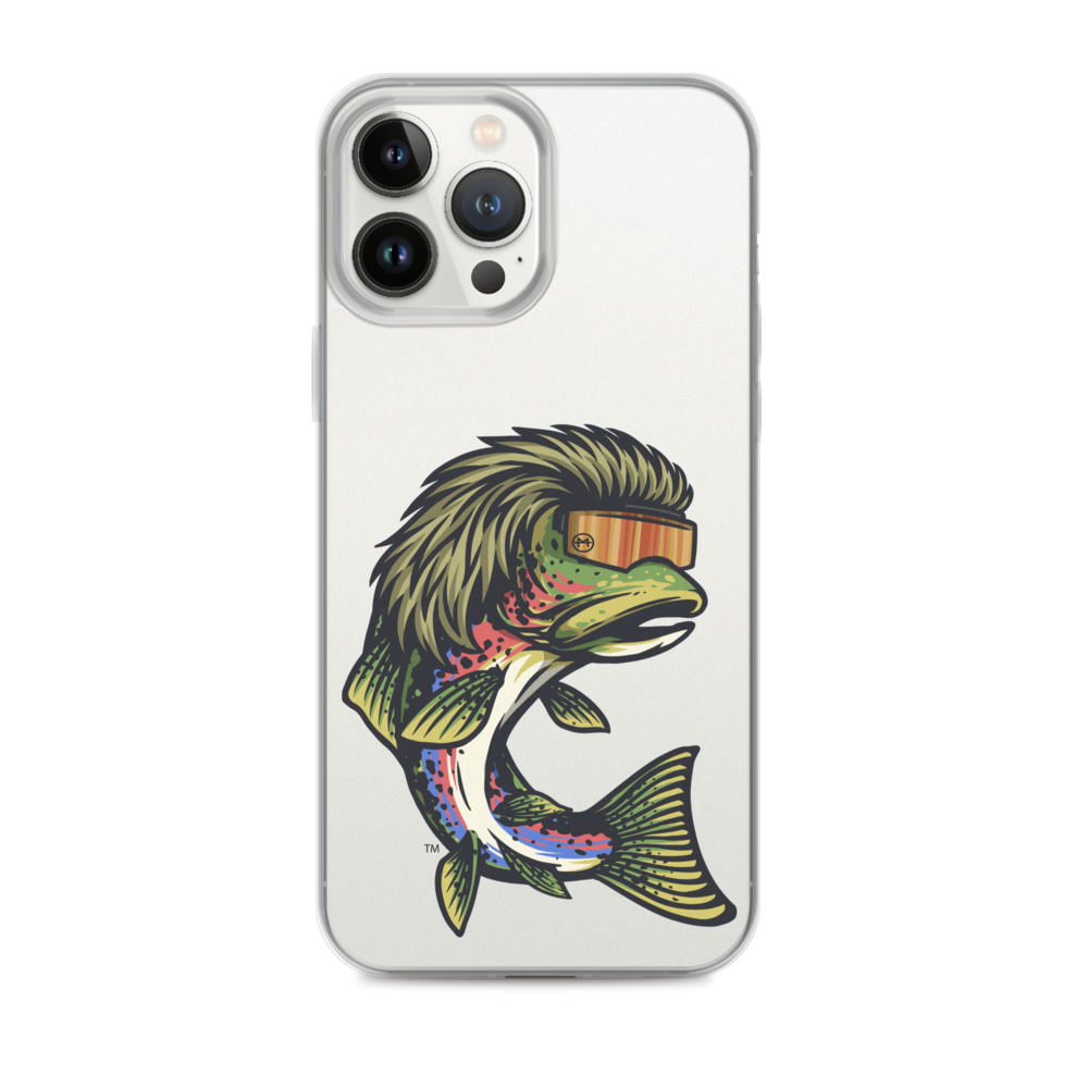 Trout Mullet iPhone Case - Clear