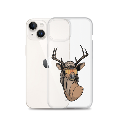 Deer Mullet 2.0 iPhone Case - Clear