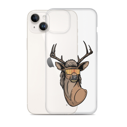 Deer Mullet 2.0 iPhone Case - Clear