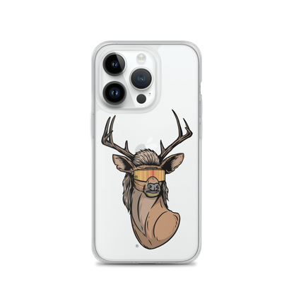 Deer Mullet 2.0 iPhone Case - Clear