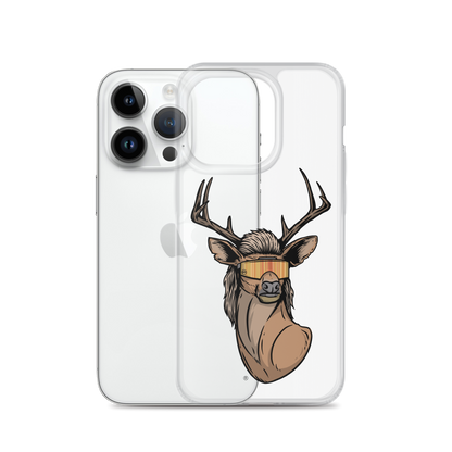Deer Mullet 2.0 iPhone Case - Clear