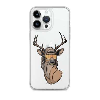 Deer Mullet 2.0 iPhone Case - Clear