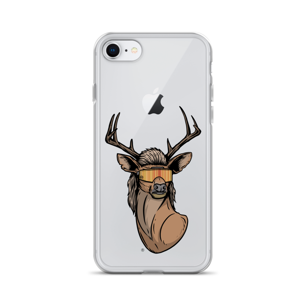 Deer Mullet 2.0 iPhone Case - Clear