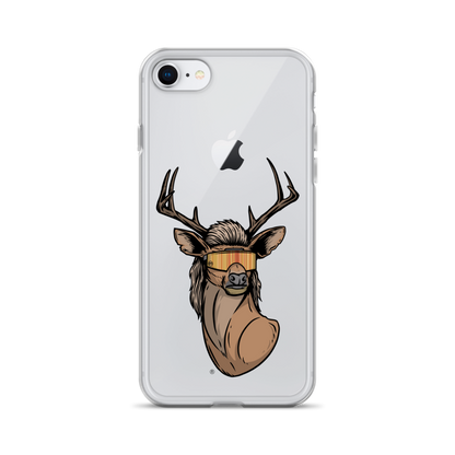 Deer Mullet 2.0 iPhone Case - Clear