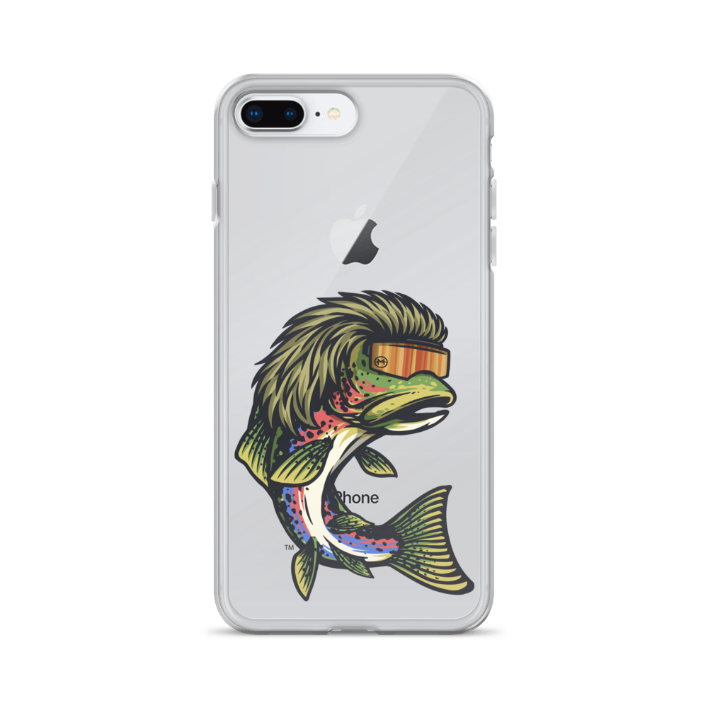 Trout Mullet iPhone Case - Clear