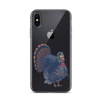 Turkey Mullet iPhone Case - Clear