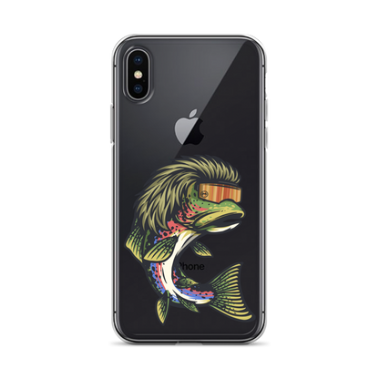 Trout Mullet iPhone Case - Clear