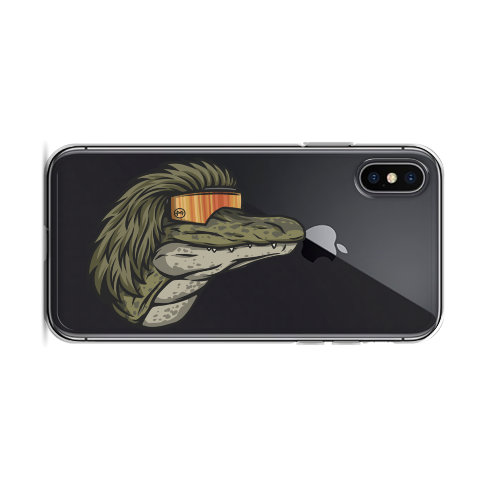 Gator Mullet iPhone Case - Clear