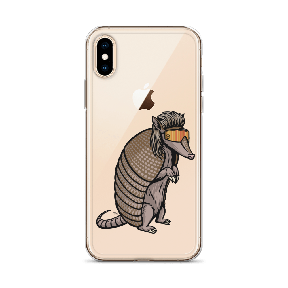 Armadillo Mullet iPhone Case - Clear