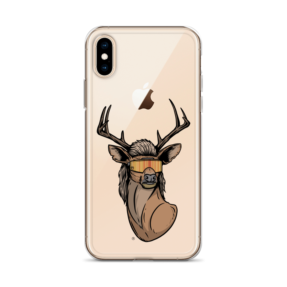 Deer Mullet 2.0 iPhone Case - Clear