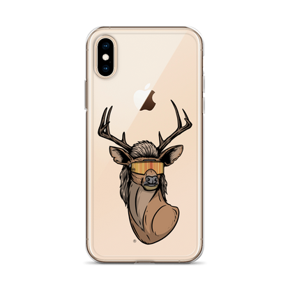 Deer Mullet 2.0 iPhone Case - Clear