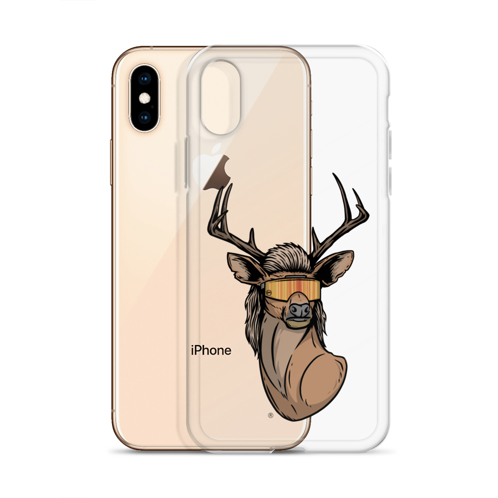 Deer Mullet 2.0 iPhone Case - Clear