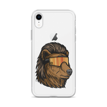 Bear Mullet iPhone Case - Clear