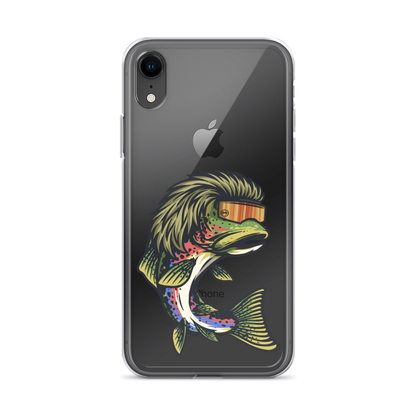 Trout Mullet iPhone Case - Clear