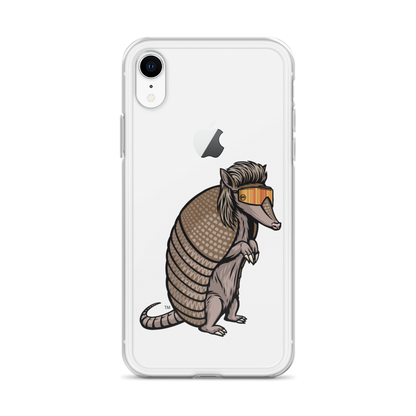 Armadillo Mullet iPhone Case - Clear