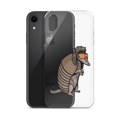 Armadillo Mullet iPhone Case - Clear